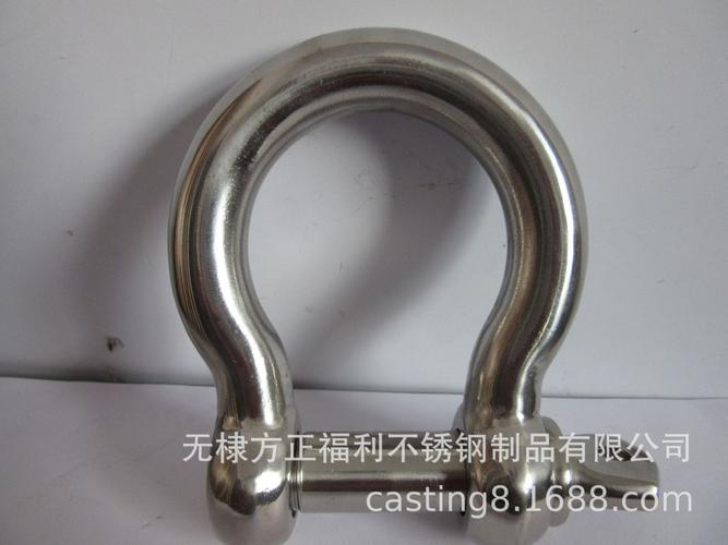 不锈钢欧弓卸扣 起重索具中的关键连接件——从工厂供应到吊椅与秋千的安全保障